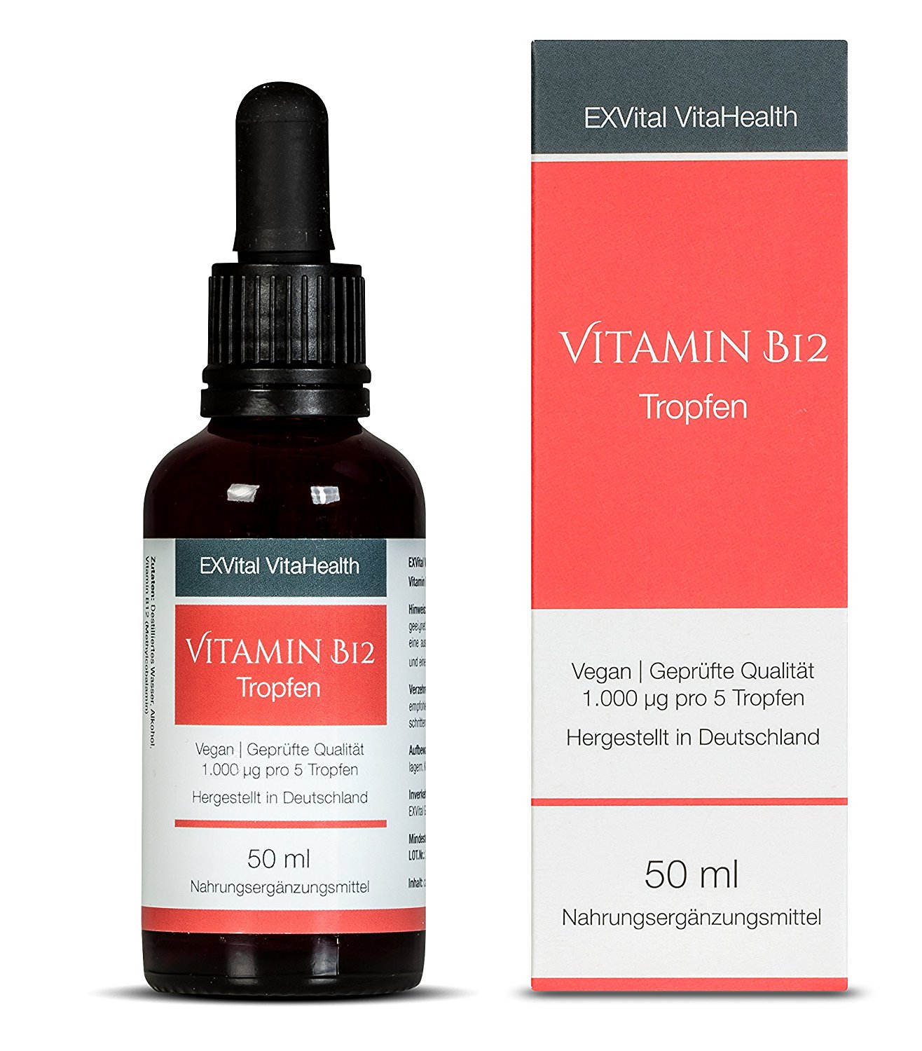 Vitamin B12 Tropfen von EXVital VitaHealth
