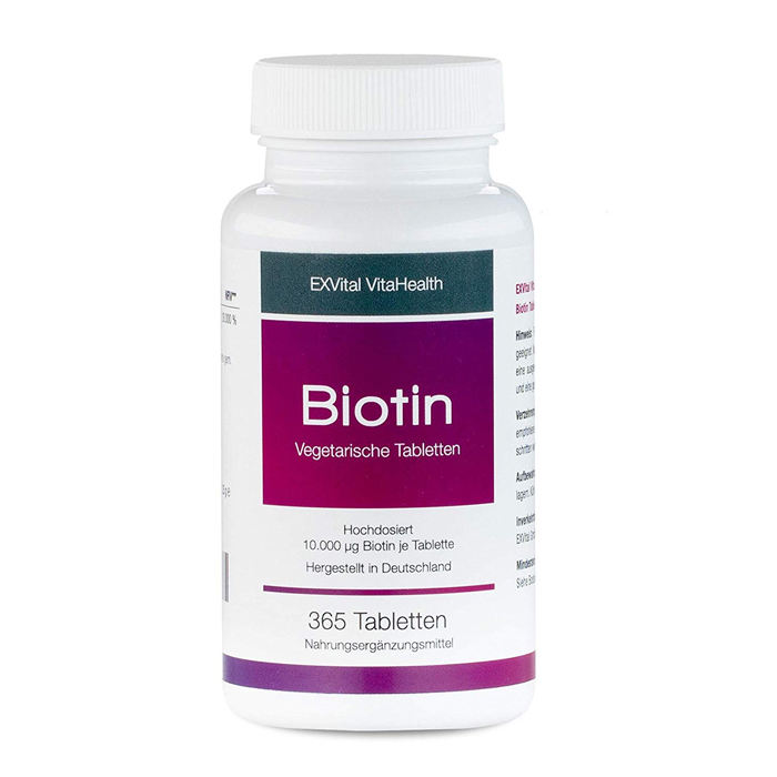 Biotin Tabletten von EXVital VitaHealth